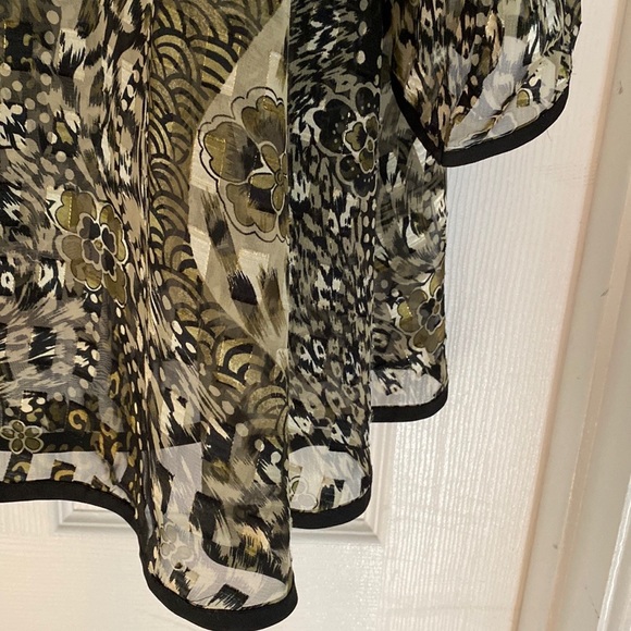 Women’s sheer top. Iridescent colours. XXL. - Picture 7 of 7